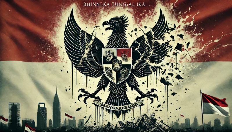 Ilustrasi Bhinneka Tunggal Ika | Oleh: Topan Bagaskara