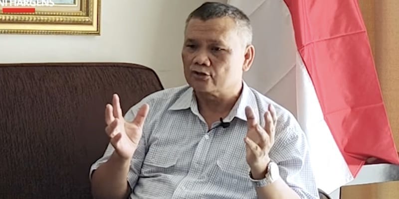Foto: Founder Gogo Bangun Negeri, Lembaga Survey & Konsultan Komunikasi Politik, Emrus Sihombing | Dokumentasi: koranmadura.com