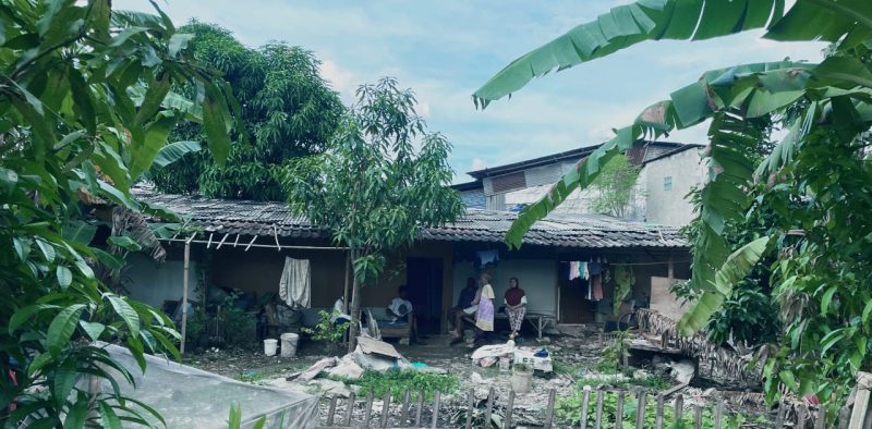 Pemukimanan yang hendak digusur tanpa kompensasi dari pihak Kelurahan Cimone | Dokumentasi: Arsip