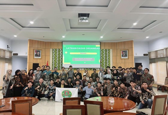 Acara Latihan Dasar Organisai Himpunan Mahasiswa Sumatra Selatan (HMS), Wisma Griya Sahba DPR RI,Bogor, Jawa Barat. | Gambar: Istimewa