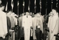  Konferensi Asia-Afrika pada April 1955 di Bandung, Indonesia