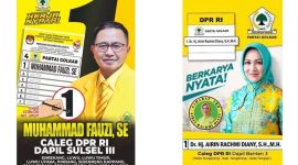 Poster M. Fauzi dan Airin 