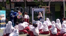 Rangkaian Kegiatan Peringatan HUT Perumda Paljaya bersama Siswa SDN Merayu 03 Jakbat