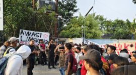 Forum Mahasiswa Tangerang Utara (Formatur) gelar aksi protes soal izin PT TUM 