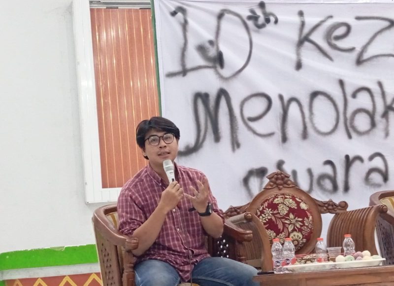 Topan Bagaskara, Koordinator Sua.ra Logika