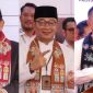 Sumber gambar: kaltim.tribunnews.com/Calon Gubernur DKI Jakarta 2024, Pramono Anung (Kiri), RIdwan Kamil (Tengah) dan Dharma Pongrekun (Kanan).