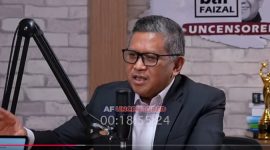 Keterangan Gambar: Harto Kristiyanto dalam program Akbar Faizal Uncensored (22/11/2024). | [Hasil Tangkap Layar]