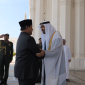 Keterangan Gambar: Presiden Prabowo disambut Presiden Mohammed bin Zayed Al Nahyan (MBZ) di Istanah Qasr Al Watn, Abu Dhabi, Sabtu (23/11/2024) | Dokumentasi: Setpres/Sumber: elshinta.com