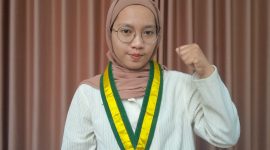 Keterangan Gambar: Indri Damayanthi, Aktivis Mahasiswa, sekaligus Ketua Serikat Mahasiswa Muslimin Indonesia (SEMMI) Kota Tangerang | Foto: Arsip Pribadi