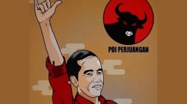 Poster Ilustrasi Joko Widodo | Sumber: Akun resmi PDI Perjuangan di platform media sosial X/@PDI_Perjuangan