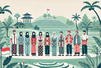 Ilustrasi Penduduk Indonesia | Oleh: Devis Mamesah