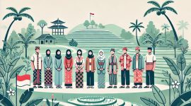 Ilustrasi Penduduk Indonesia | Oleh: Devis Mamesah