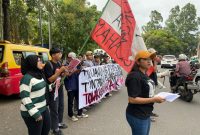 Keterangan: Aksi mahasiswa peringati hari HAM, pada Jumat (13/12/2024). | Dokumentasi: Fiqri