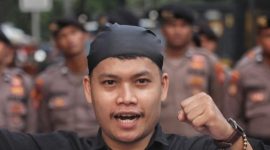 Foto: Aktivis Mahasiswa Universitas Kristen Indonesia, Yukenriusman Hulu | Dokumentasi: Pribadi