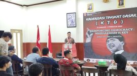 Pembukaan KTD GMNI Jakarta Timur | Dokumentasi: April Julianus Daeli 