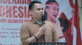 Efrem Elman Siarif Ndruru, Wakil Ketua Generasi Solidaritas Ono Niha | Dokumentasi: Pribadi