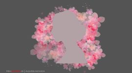 Illustrasi perempuan dalam bunga | Oleh: Agnes Monica