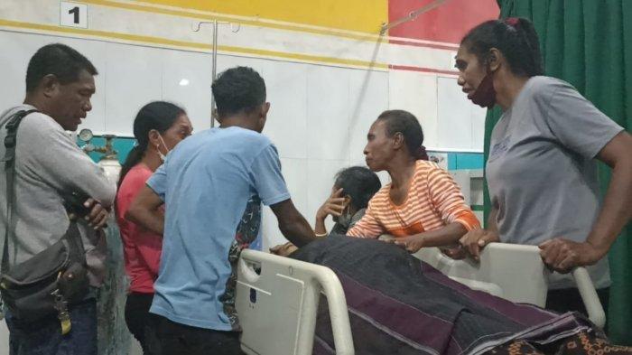 Maria Yunita (36) ibu hamil asal Kelurahan Nangameting, Kecamatan Alok Timur, Kabupaten Sikka NTT, meninggal dunia di IGD RSUD TC Hillers Maumere, Rabu 9 April 2025 sekitar pukul 23.00 WITA. (TribunFlores.com/Arnold Welianto) 