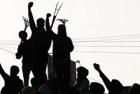 Gerakan protes petani di perbatasan Singhu, New Delhi. Perbatasan yang kini terkenal setelah protes petani India tahun 2020 dan 2021 | Sumber: ThePrint/Manisha Mondal