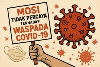 Ilustrasi "Waspada Covid-19"