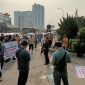 Aksi Damai oleh Lingkar Study Mahasiswa-Pemuda (LSMP) soroti miras dan prostitusi di Kota Tangerang | Dokumentasi: Ginanjar Putro Wicaksono