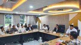 Audiensi BAPEDA bersama Senator DPD RI di ruang rapat DPD RI pada Rabu, 9 Juli 2025.