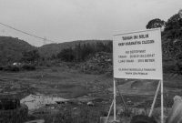 Tanah milik HKBP Maranatha Cilegon yang berada di daerah Cikuasa, Kelurahan Gerem, Kecamatan Gerogol, Cilegon, pada 16 Juni 2022 Lokasi tanah ini yang rencananya akan dibangun gereja sejak 2004, namun selalu ditolak oleh warga. Tirto/Haris Prabowo