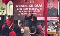 Warga Tanah Tinggi Sampaikan Keluhan Infrastruktur dan BPJS dalam Reses DPRD