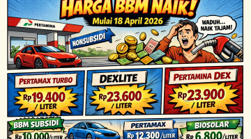 BBM Nonsubsidi Melonjak: Pertamax Turbo Tembus Rp19.400