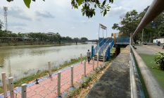 Waterway Terlupakan di Sungai Cisadane: Dermaga Apung Tidak berguna yang Kini Menjadi Daratan