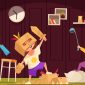 Children creative hobbies cartoon concept with kids wearing handcraft cardboard costumes vector illustration SSUCv3H4sIAAAAAAACA41RTU/DMAz9K5bPFQNx2xE0gRBIExwnDk5iWqttMjlpB5r633H2IXHkEtl5z857L0d0lMXj+ogyDFMuSkVSxPVdgxykJBUacH27NJgLlSlzNq51ngq3hp7665Ldsd7jGh8mGYLENq9eKYaRtM9oGyZn2LPkutaDu5Jwaf4z+JYCa4QrBZfPBqnl6H+qJNOkPDCdFO4M6g+FdbzInSVwOpc0BaklzsnTYPh9tWPW01hvW6V9J15lZq194OytwMfOnlWO4JUto5mhS86Zf/CkJSUDUvS8L3CQ0kEvIcOBSU0pdObFK32Vyg0u2WHsXKbRxmf2lgf8jf8GNpY9uYFhs/0Am4Z3juYeJMLL9gm+ko6WV4Plu6aGzSW+8668CuyTnlSuHPm+1TTFUJNMvX3tsiy/L8HmQvgBAAA=