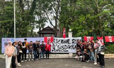 Tak Mau Hardiknas Jadi Seremoni, GMNI Lebak Turun ke Jalan Desak RUU Sisdiknas