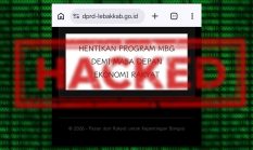 Website DPRD Lebak Diretas, Muncul Pesan “Hentikan MBG”