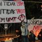 BEM Universitas Muhammadiyah Tangerang (UMT) Gelar Mimbar Bebas di Kawasan Pendidikan Cikokol, Tangerang | Foto: Topan Bagaskara/PENAMARA
