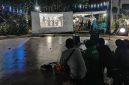 Poros Tangerang Baru (PTB) Gelar Nobar dan Diskusi Film Dokumenter Pesta Babi di Taman Gajah Tunggal, Tangerang | Foto: Topan Bagaskara/PENAMARA