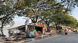Pinggiran Situ Bulakan, Kecamatan Periuk, Kota Tangerang | Foto: Boy Dowi/PENAMARA
