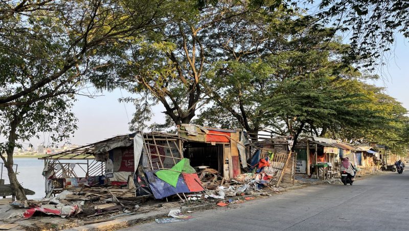 Pinggiran Situ Bulakan, Kecamatan Periuk, Kota Tangerang | Foto: Boy Dowi/PENAMARA