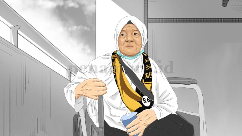 Karikatur Ibu Nursiah | Oleh: Debi Larasati/PENAMARA