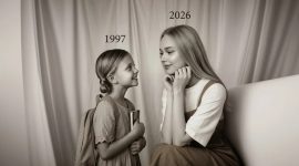 Tren generate foto dengan AI saat Masa Kecil dan Dewasa | Gambar : Cover Website DreaminaAi