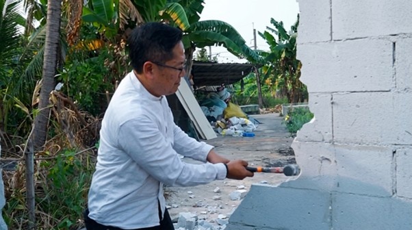 Camat Batuceper, Achsan Gufron Falfeli | Foto: Ist