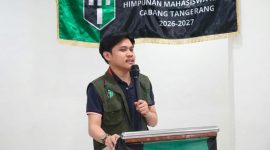 Foto: Ketua HMI Cabang Tangerang, M. Rhamadoni