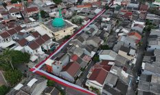 Bendera 400 Meter Menjadi Penanda: Nilai Gotong Royong Masih Hidup di Kota Tangerang