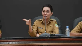 Gubernur Maluku Utara, Sherly Tjoanda Gambar: ANTARA/Abdul Fatah