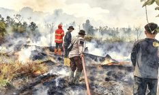 Bencana Jangan Dilupakan Ketika Langit Membiru