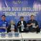 Kegiatan Peluncuran Antologi (Kumpulan) Puisi Karya Masyarakat Tangerang di Gedung Pemuda KNPI Kota Tangerang, Jumat (9/10) | Foto: PENAMARA/Ari Sujatmiko